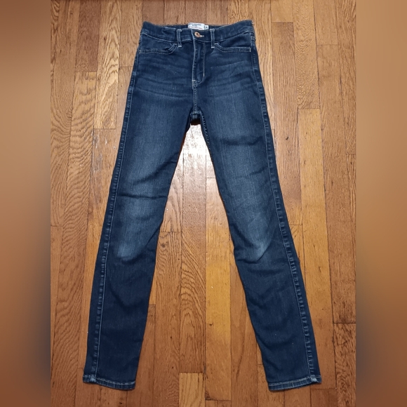 Abercrombie Kids Deep Indigo Jeans - Picture 1 of 4